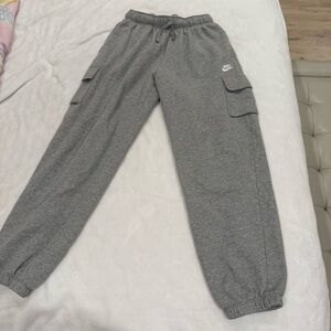 Nike Gray Cargo Sweatpants